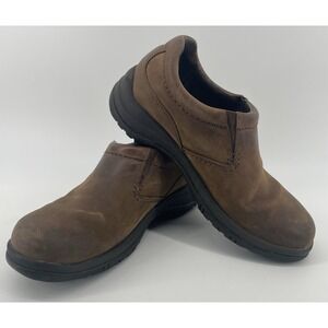 Dansko Wynn Brown Distressed Leather Slip On Men's Shoes Sz EU 41 US 8